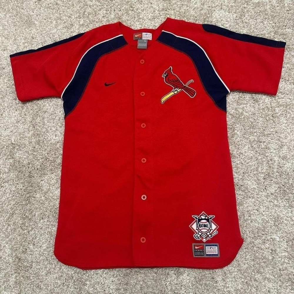 Authentic Nike Team St. Louis Cardinals Rick Ankiel 24 Jersey | Size Small